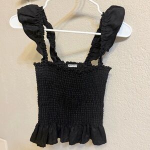 Reformation June Bug Linen Top